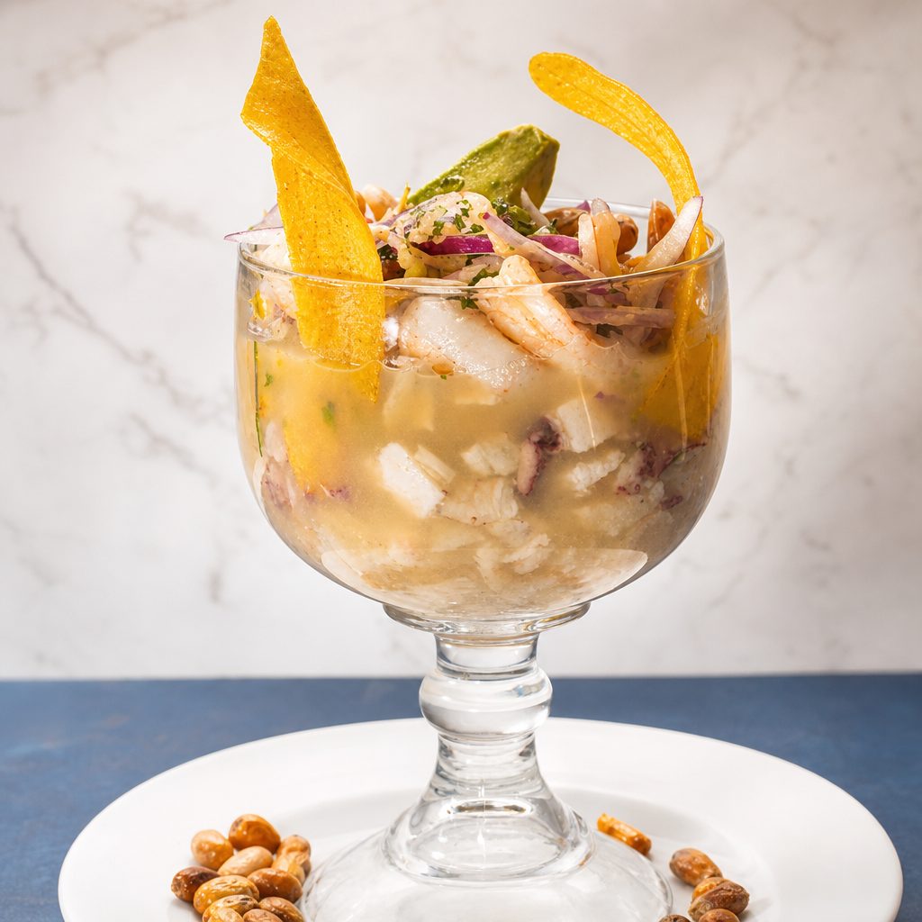 Ceviche Mixto.
